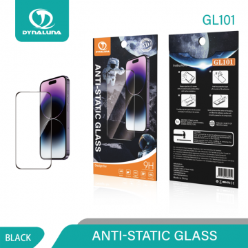 Film 5D Full Glue Protection en Verre Trempé pour iPhone 15 6.1"Noir